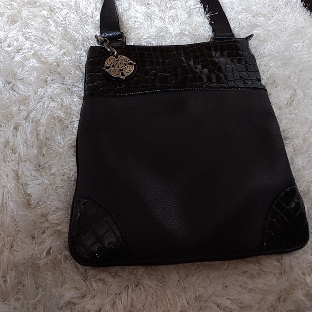 Black cross body Brighton purse